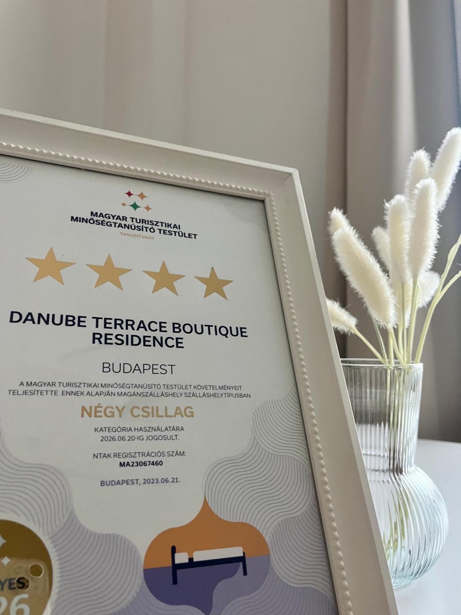 Danube Terrace Boutique Residence With Private Sauna Βουδαπέστη Εξωτερικό φωτογραφία